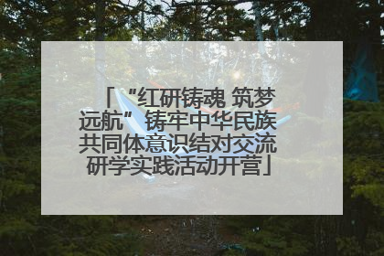 “红研铸魂 筑梦远航”铸牢中华民族共同体意识结对交流研学实践活动开营