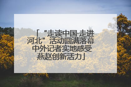 “走读中国·走进河北”活动圆满落幕 中外记者实地感受燕赵创新活力