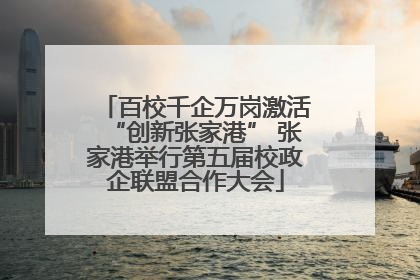 百校千企万岗激活“创新张家港” 张家港举行第五届校政企联盟合作大会