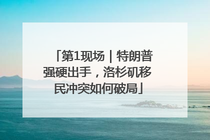 第1现场｜特朗普强硬出手，洛杉矶移民冲突如何破局