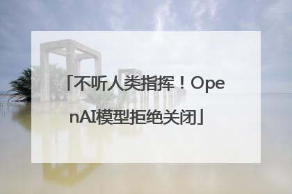 不听人类指挥！OpenAI模型拒绝关闭