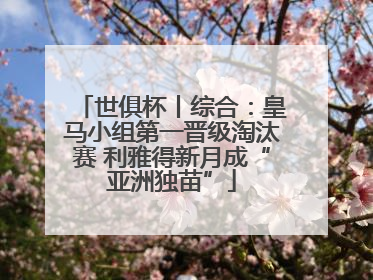 世俱杯丨综合：皇马小组第一晋级淘汰赛 利雅得新月成“亚洲独苗”