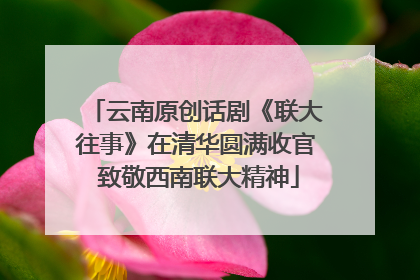 云南原创话剧《联大往事》在清华圆满收官 致敬西南联大精神