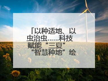 以种适地、以虫治虫……科技赋能“三夏” “智慧种地”绘就好“丰”景