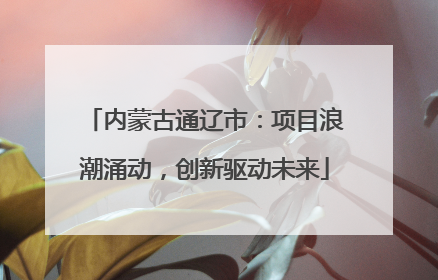 内蒙古通辽市：项目浪潮涌动，创新驱动未来