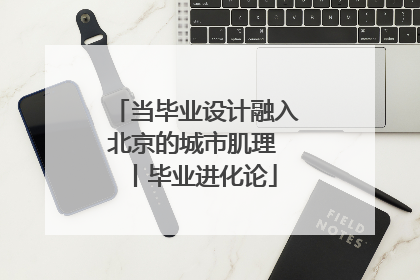 当毕业设计融入北京的城市肌理 丨毕业进化论