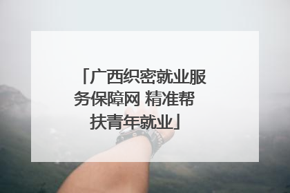 广西织密就业服务保障网 精准帮扶青年就业