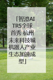 智澄AITR5全球首秀 杭州未来科技城机器人产业生态加速成型