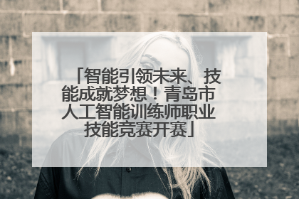 智能引领未来、技能成就梦想！青岛市人工智能训练师职业技能竞赛开赛