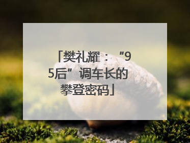 樊礼耀：“95后”调车长的攀登密码