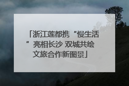 浙江莲都携“慢生活”亮相长沙 双城共绘文旅合作新图景