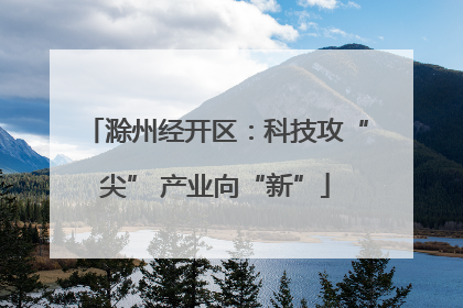 滁州经开区：科技攻“尖” 产业向“新”