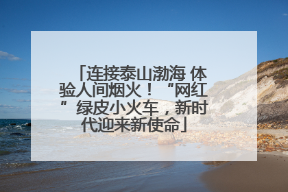 连接泰山渤海 体验人间烟火！“网红”绿皮小火车，新时代迎来新使命