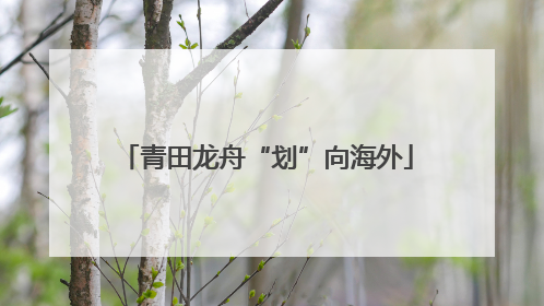 青田龙舟“划”向海外
