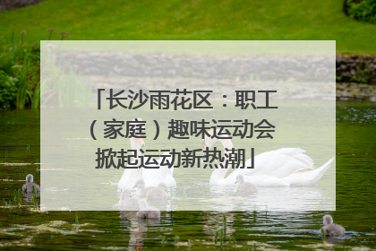 长沙雨花区：职工（家庭）趣味运动会掀起运动新热潮