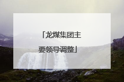 龙煤集团主要领导调整