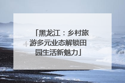 黑龙江：乡村旅游多元业态解锁田园生活新魅力