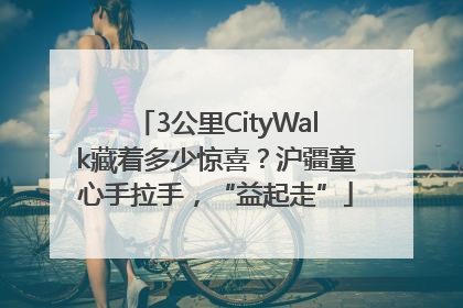 3公里CityWalk藏着多少惊喜？沪疆童心手拉手，“益起走”
