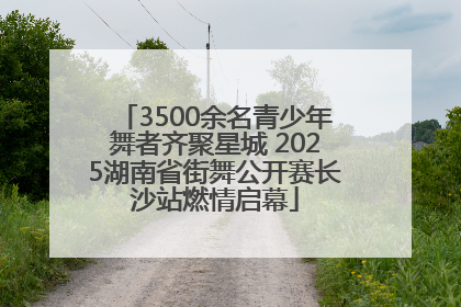 3500余名青少年舞者齐聚星城 2025湖南省街舞公开赛长沙站燃情启幕